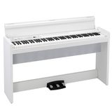 KORG LP-380 U, pianoforte digitale bianco con 88 tasti pesati, 30 timbri, effetti e amplificazione interna potente