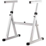 PROEL KS350WH Supporto a Z Regolabile per Tastiera e Mixer Bianco