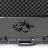 Carry Lite DJ-Case XXL Plus, custodia nera leggera con schiuma pick & pluck, ideale per trasportare vari controller DJ