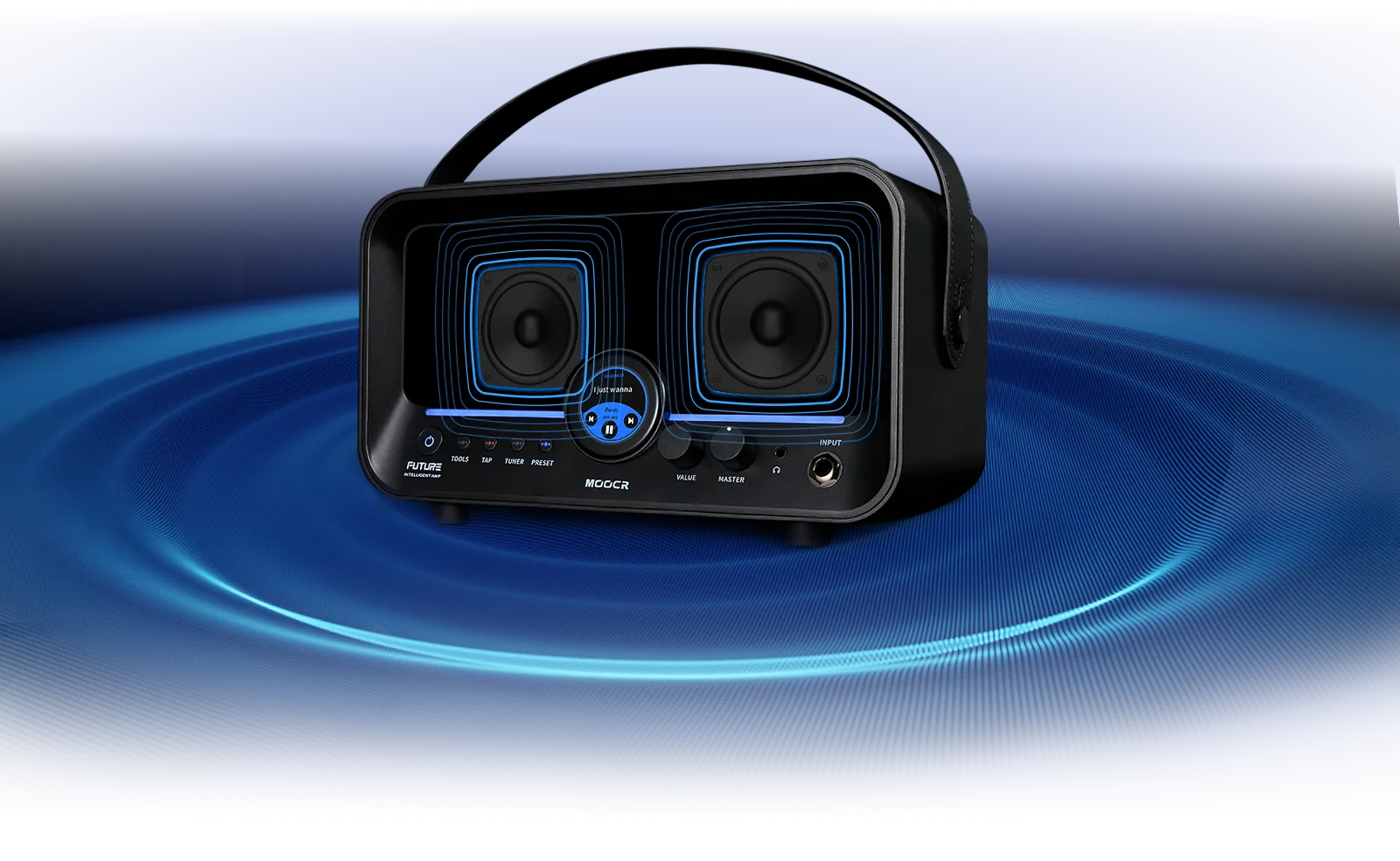 MOOER F15i Li amplificatore intelligente doppio diffusore