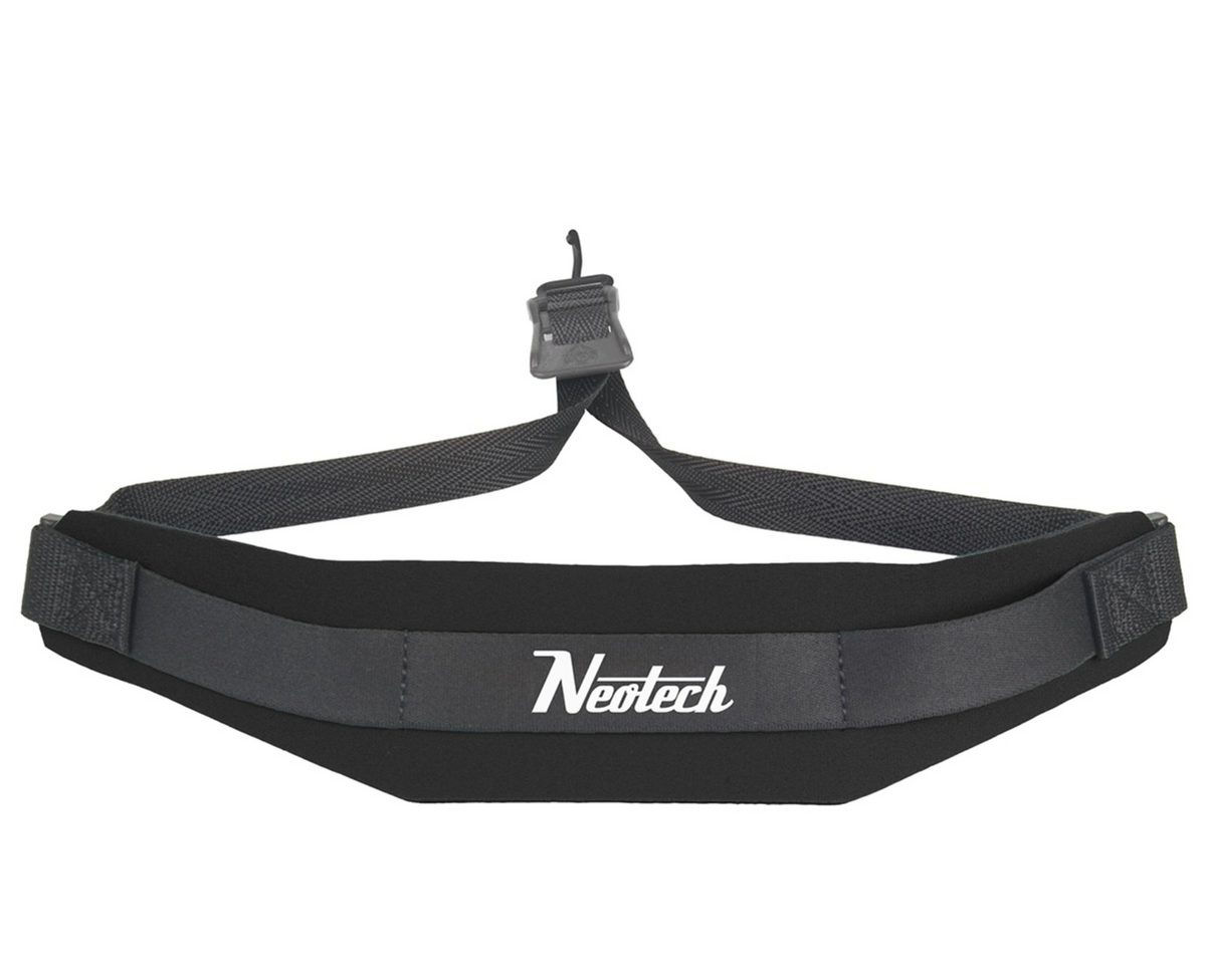 Neotech Collare per sassofono Soft Sax Nero, Lunghezza 43,2 - 53,3cm