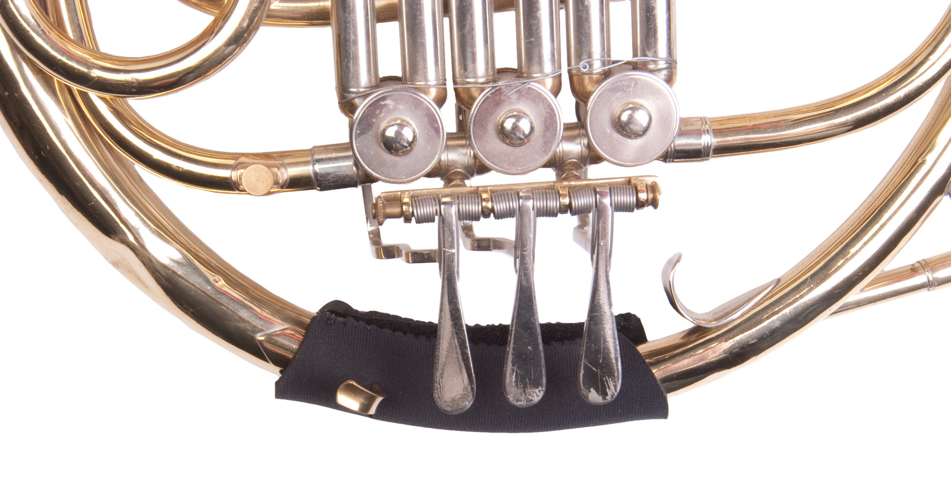 Manale Neotech Brass Warp Large, in neoprene lavabile, offre sicurezza e durata con chiusura a strappo