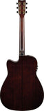 Retro Chitarra acustica con effetti TransAcoustic, Bluetooth e looper, progettata per un suono naturale e creativo