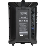 OQAN QLS-8AB Impanto PA Attivo 190W retro connessioni xlr speakon rca