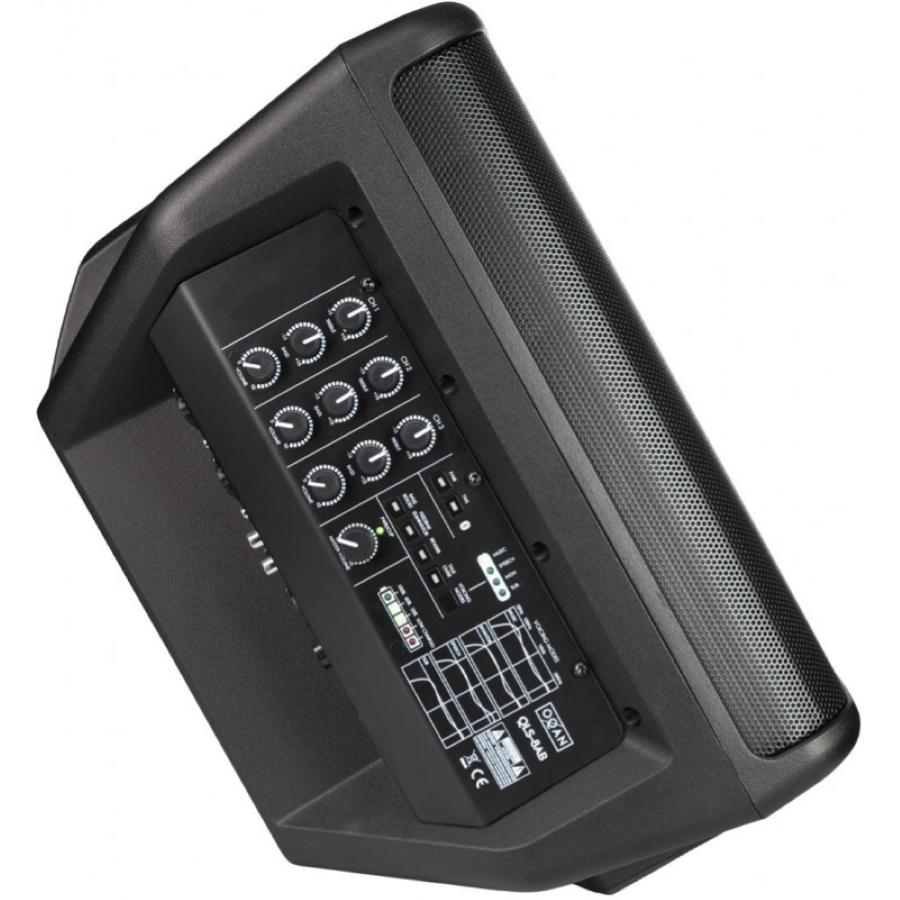 OQAN QLS-8AB Impanto PA Attivo 190W regolazione 3 canali pas