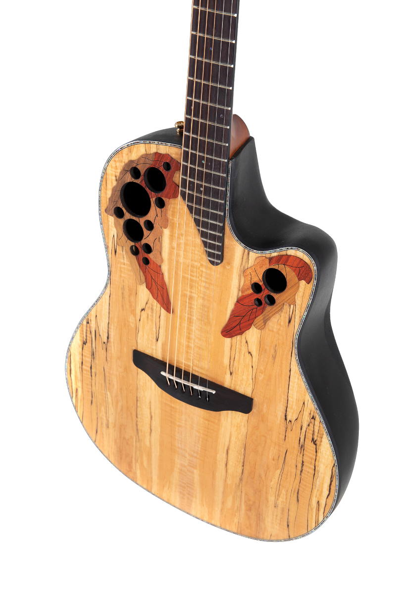 OVATION CE44P-FKOA Celebrity Elite Exotic Chitarra Acustica Elettrificata fronte front