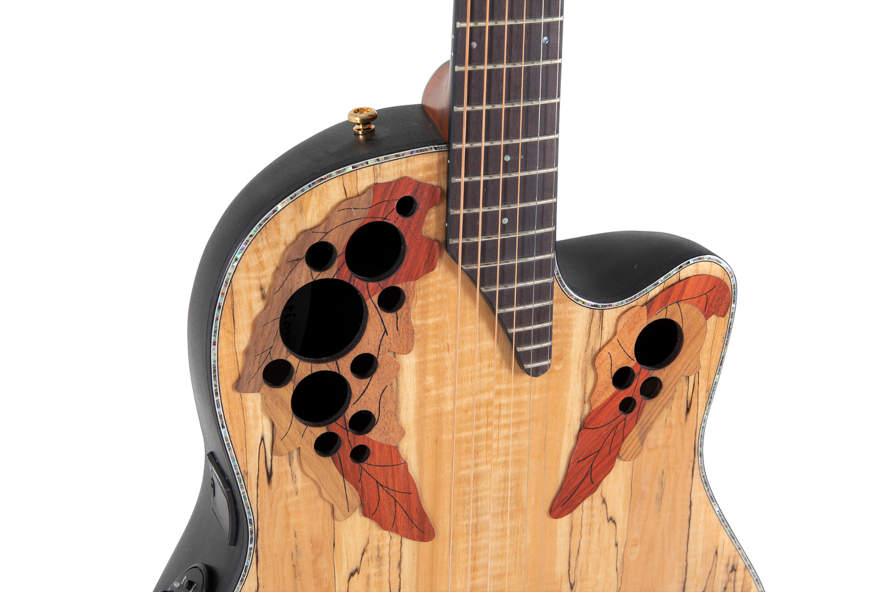 OVATION CE44P-FKOA Celebrity Elite Exotic Chitarra Acustica Elettrificata top