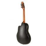 OVATION CS24C-5G-G Celebrity Standard Nylon Super Shallow Black retro nero