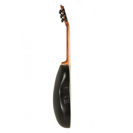 OVATION CS24C-5G-G Celebrity Standard Nylon Super Shallow Black laterale vista lato