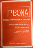 P. Bona metodo completo per la divisione
