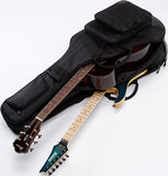 IBANEZ IGAB2540-BK Borsa Imbottita per 2 Chitarre (Elettrica-Acustica)