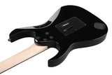 Ibanez JEMJR Steve Vai Black Chitarra elettrica nera