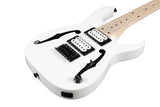 Ibanez PGMM31 Paul Gilbert Signature miKro WH White Chitarra elettrica 3/4 Bianca