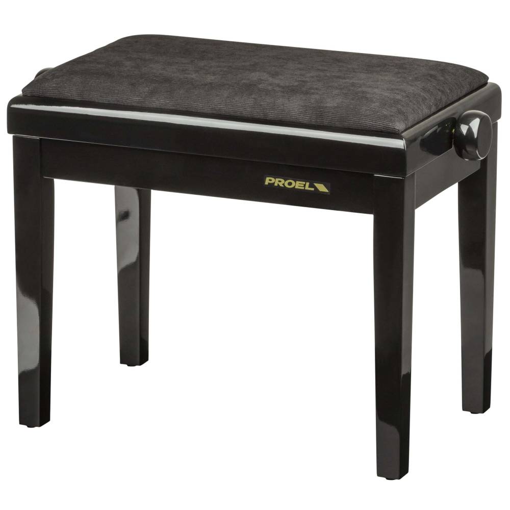 Proel PB90VBBBK Panca Regolabile in Velluto nero Lucido