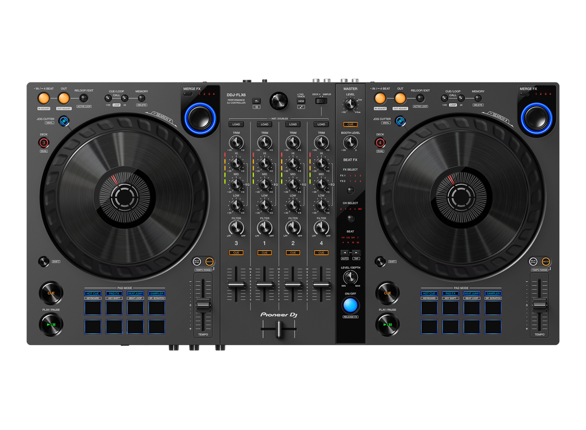 Pioneer DJ DDJ FLX6 GT Controller per DJ a 4 Canali