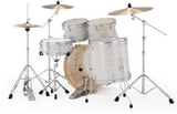 PEARL EXX725NBR/C777 Export Studio 22&rdquo; Slipstream White bottom retro