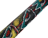 PEARL PBRSP-32/693 Bamboo Rainstick 32" Hidden Spirit Dipinto a Mano dettagli