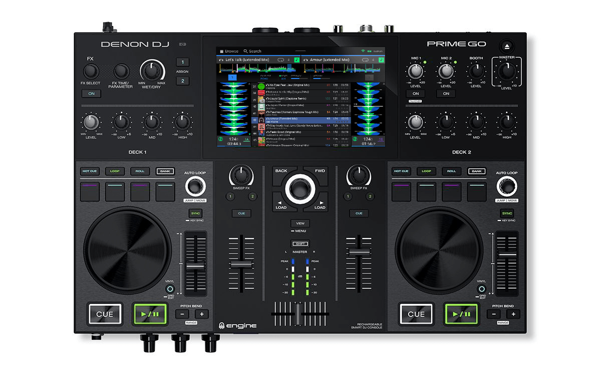 DENON DJ Prime GO Consolle per DJ