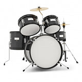Batteria Acustica Junior 5 pezzi per bambini - Nera
