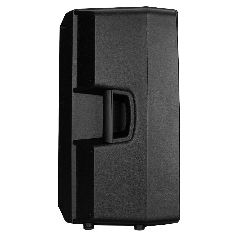 RCF ART 735-A MK5, diffusore attivo 15" da 1400 W, con DSP per controllo audio e cabinet resistente per uso intensivo vista laterale
