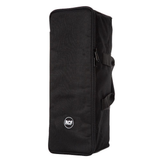 Cover imbottita per diffusore NXL 14-A, realizzata in poliestere 600D, con chiusura a cerniera e maniglia per il trasporto on tessuto resistente, gommapiuma da 10 mm