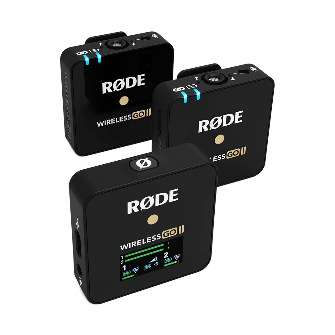RODE WIRELESS GO II Sistema Microfonico Wireless a 2 Canali
