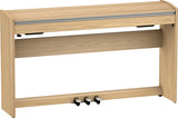 Roland F701 LA Light oak Pianoforte digitale 88 tasti pesati finitura Quercia