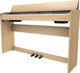 Roland F701 LA Light oak Pianoforte digitale 88 tasti pesati finitura Quercia