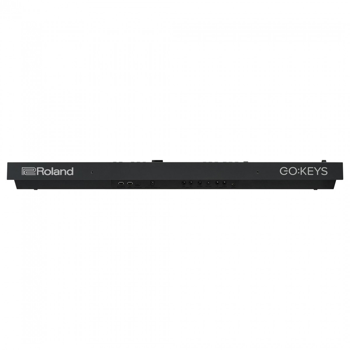 Vista laterale Tastiera dinamica Roland Go:Keys 5, 61 tasti, suoni ZEN-Core, accompagnamento automatico e registrazione interna