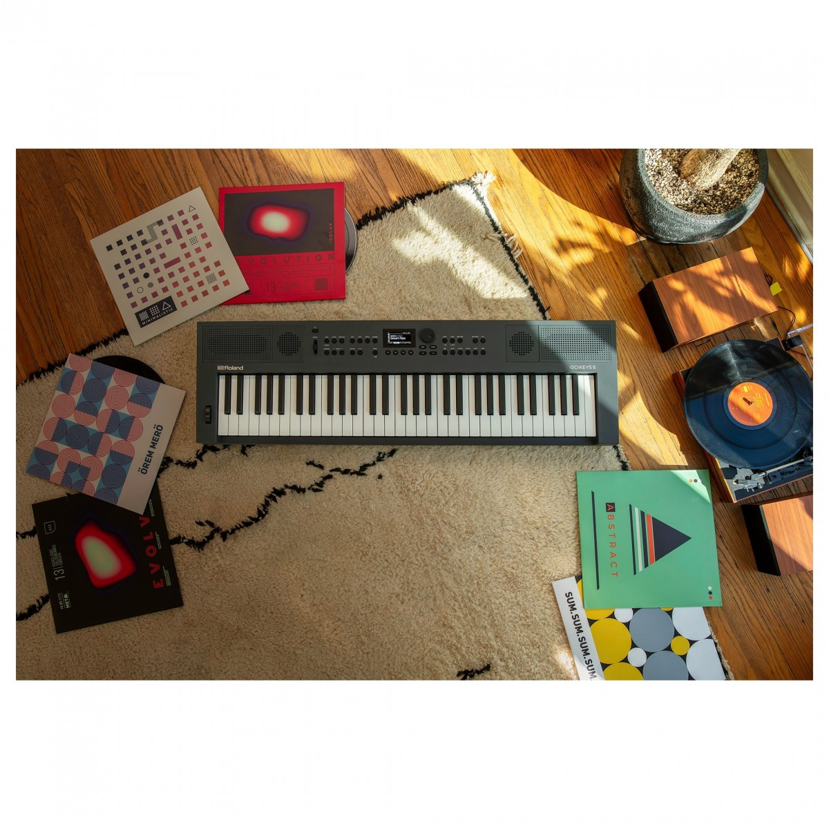 Tastiera Go:Keys 5 di Roland, 61 tasti, con suoni moderni, accompagnamento automatico e ingresso per microfono