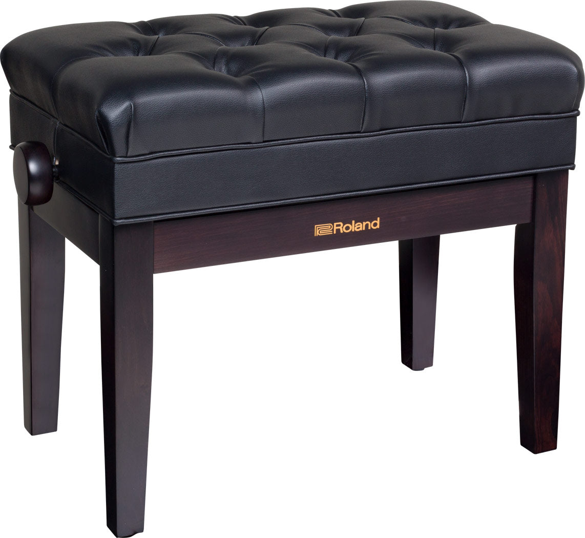 Roland RPB-500RW Rosewood Panca per pianoforte regolabile con scomparto per spartiti palissandro