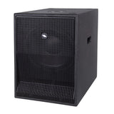 Subwoofer PROEL S12A, 12" woofer, 600W, risposta 43Hz-160Hz, SPL 127dB, cabinet in multistrato, finitura nera antigraffio