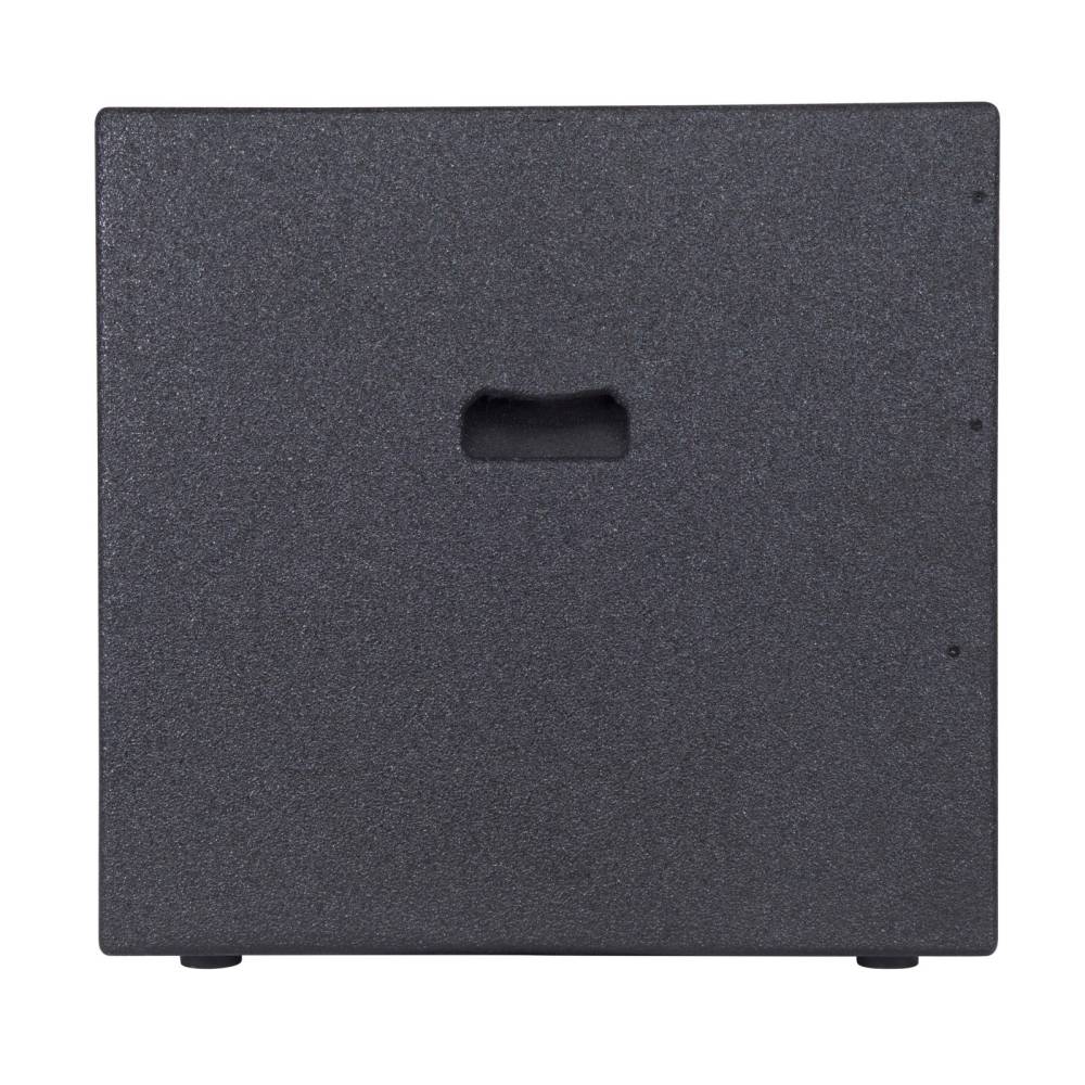 Subwoofer Proel S12A, 12" e 600W, offre bassa frequenza profonda, cabinet robusto, dimensioni 360x500x520mm, 19kg