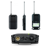 Sistema wireless Shure BLX14E/P31: include bodypack BLX1, ricevitore BLX4 e microfono PG31 per uso professionale