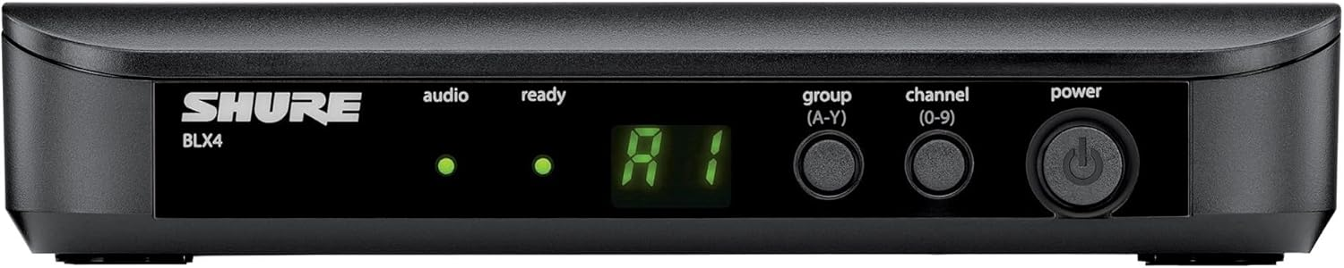 Shure BLX14E/P31: trasmettitore bodypack, ricevitore diversity e microfono cardioide, perfetto per artisti in movimento
