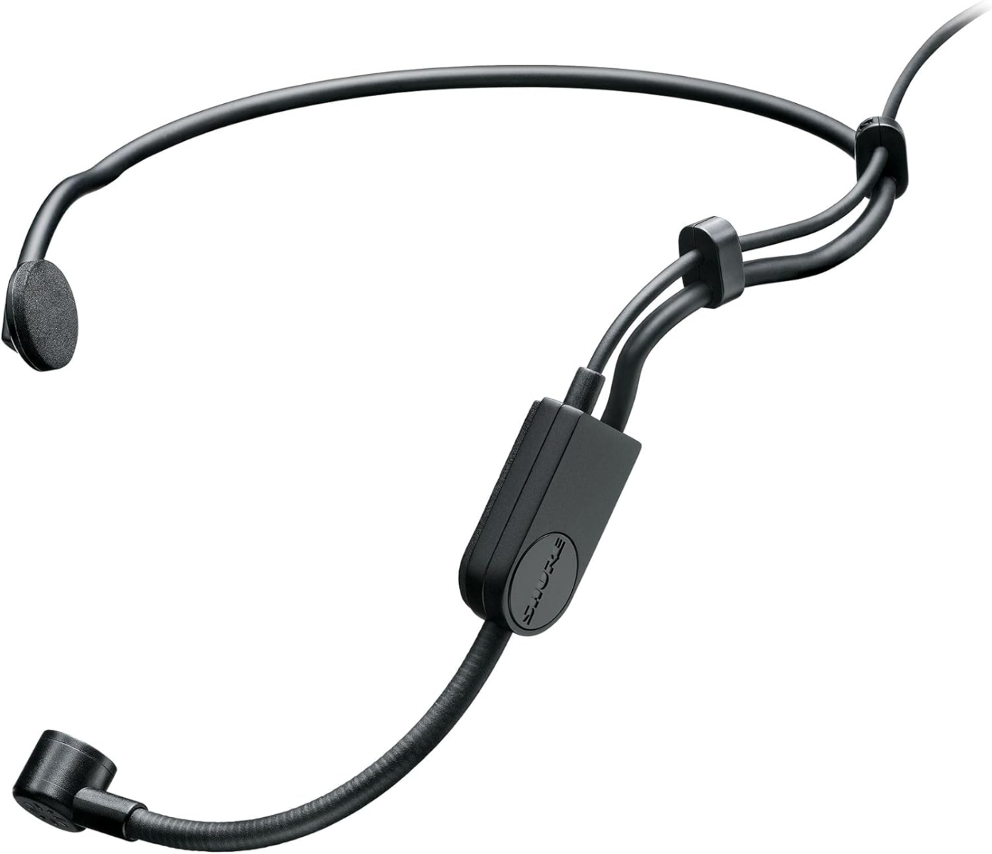 Sistema wireless Shure BLX14E/P31 con microfono ad archetto, trasmettitore bodypack e ricevitore diversity, portata 100 m