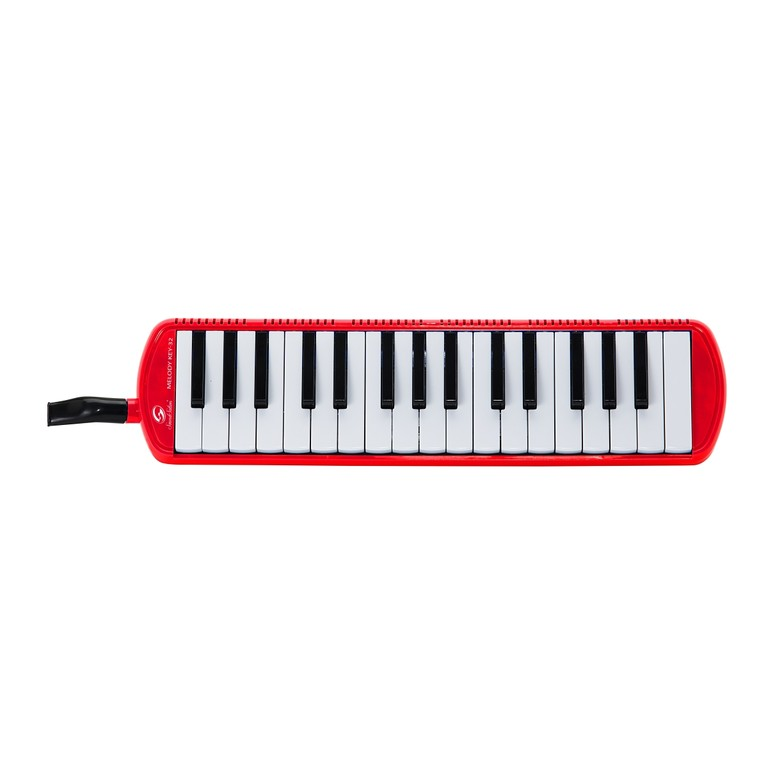 Soundsation Melody Key 32-RD Melodica Soundsation 32 tasti, estensione Fa3-Do6, accessori inclusi: borsa imbottita, bocchino, colore rosso