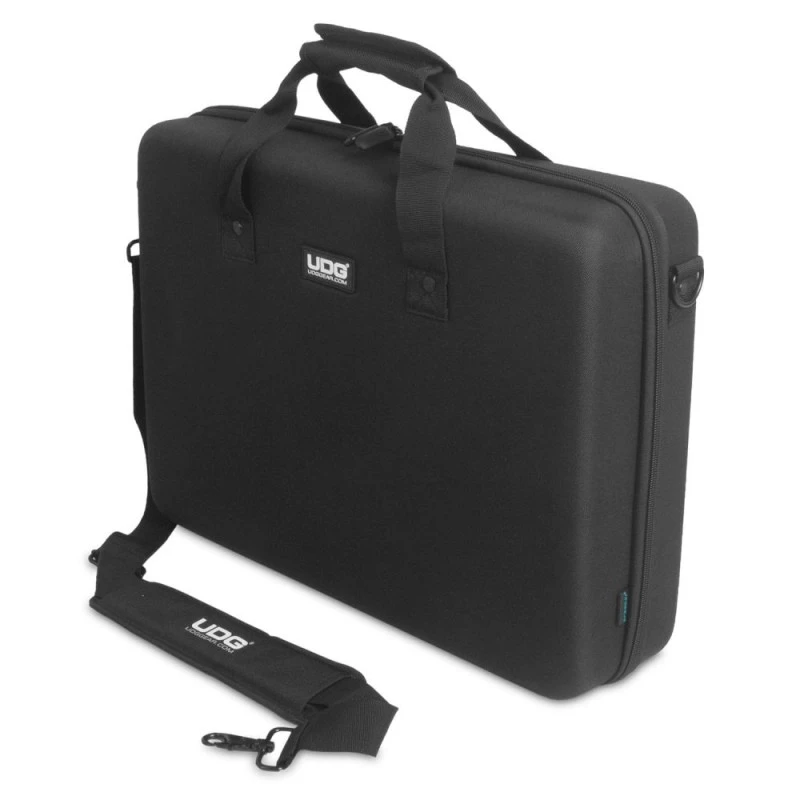 Custodia rigida UDG per Denon DJ Prime Go, realizzata in materiale EVA, protegge attrezzature da urti e liquidi, ideale per viaggi