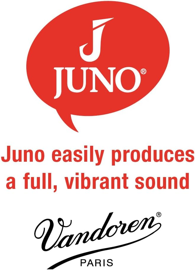 Ance Juno per sax alto, misura 2.5, confezione da 10, Juno produce facilmente un suono pieno e vibrante