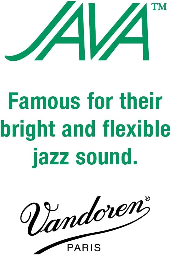 Confezione di 10 ance Java per Sax Alto, misura 2.5,  famose per la loro chiarezza e audio jazz flessibile