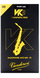 Ancia Vandoren VK1 40 per sax alto, materiale composito, confezione singola, riciclabile al 100%, prodotta in Francia