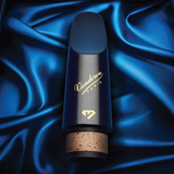 Bocchino Vandoren Black Diamond BD5 per clarinetto Sib, in ebanite nera, apertura media, suono rotondo e profondo
