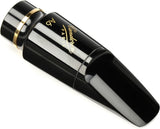Bocchino Vandoren V16 A6M per sax alto, apertura 196, lunghezza medio-lunga, in hard rubber, ideale per jazz e performance