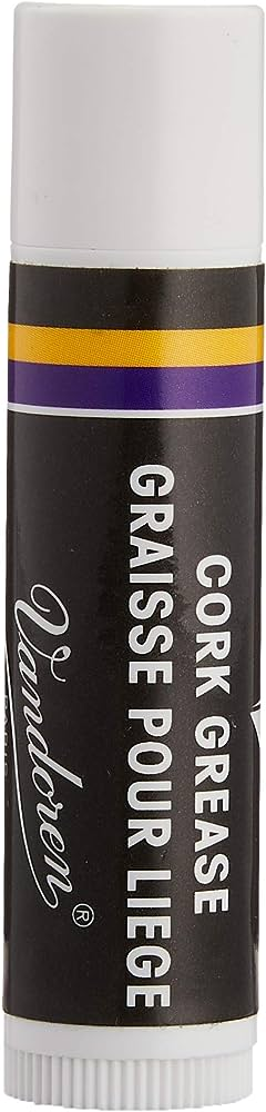 Stick di grasso di alta qualità Vandoren, aromatizzato al fiore di melo, per sugheri di clarinetto e sassofono.