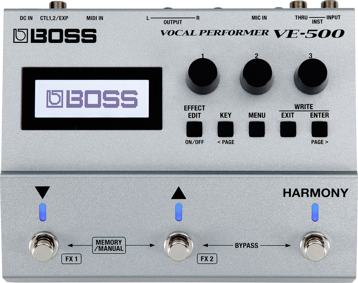 BOSS VE-500 Vocal Performer Effetti per Voce