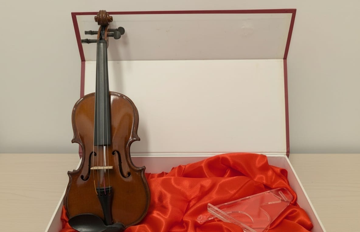 violino in miniatura