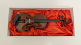 Violino in miniatura in legno