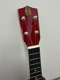 DAM UK229RD Ukulele Soprano Red con borsa