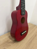 DAM UK229RD Ukulele Soprano Red con borsa