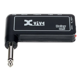 XVive GA-5, amplificatore per chitarra con uscita cuffie Jack 3,5mm, controlli Echo, Feedback e batteria al litio